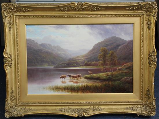William Mellor (1851-1931) A Bit of Derwentwater, Cumberland, 12 x 18in.